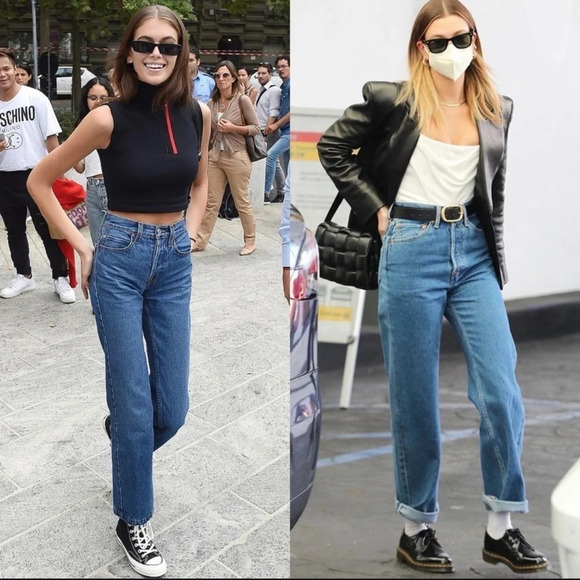 Levi’s 501 Button Fly High Waist Jeans - Picture 4 of 17